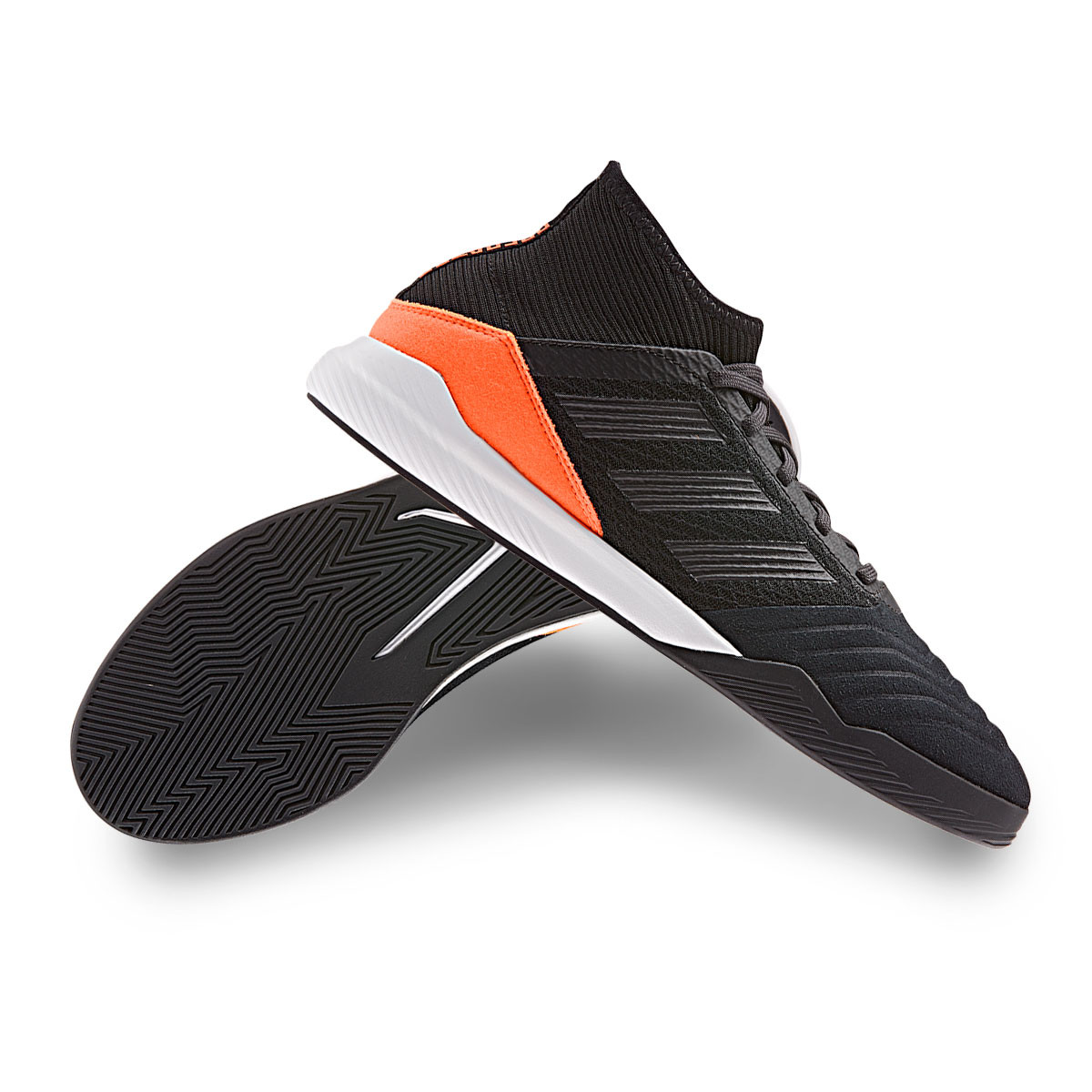 Trainers adidas Predator 19.3 TR Core black-Utility black-Solar orange -  Football store Fútbol Emotion