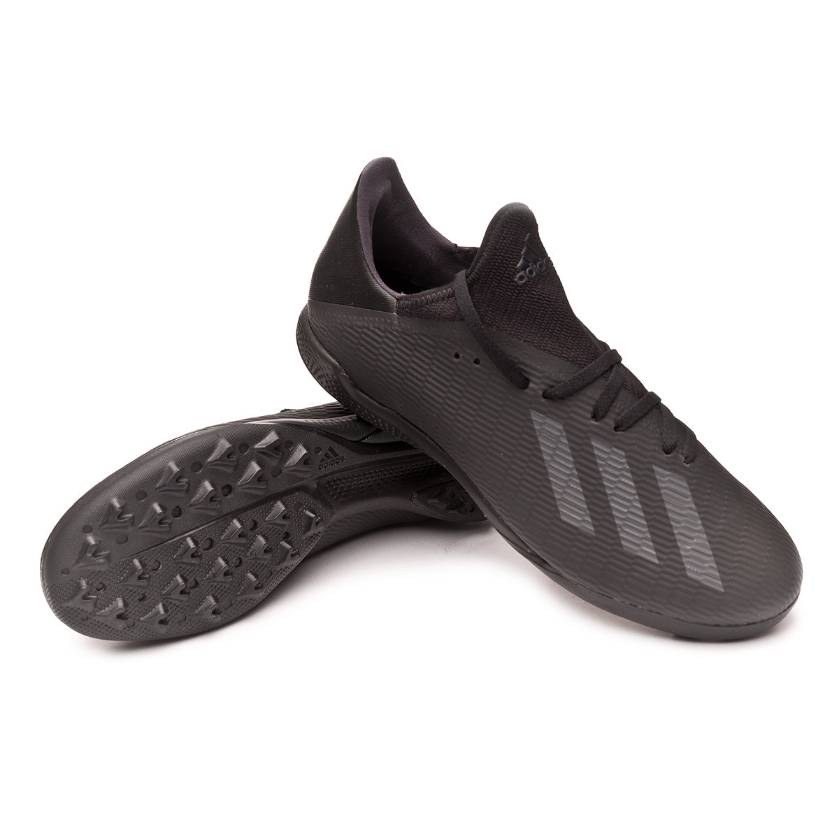 Scarpe adidas X 19.3 Turf Core black-Utility black-Silver metallic -  Negozio di calcio Fútbol Emotion