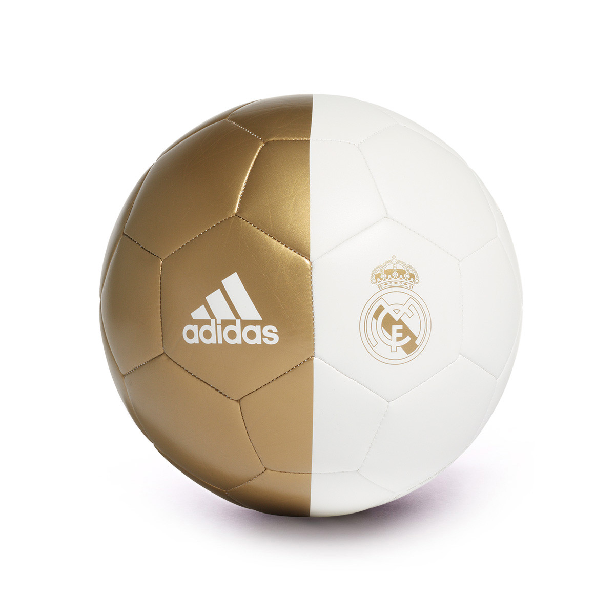 Balón adidas Capitano Real Madrid 2019-2020 White-Dark football gold -  Tienda de fútbol Fútbol Emotion