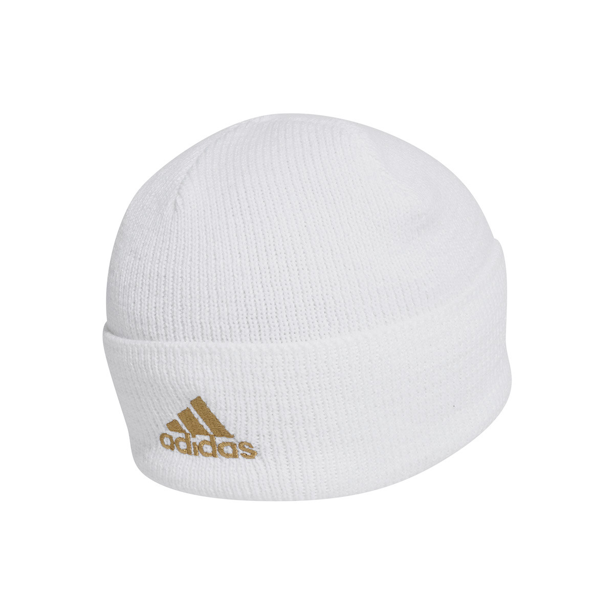 black and gold adidas beanie