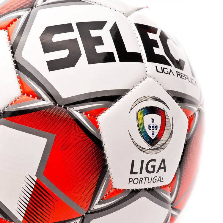 Bola de Futebol Select Liga Replica 2019-2020 White-Red ...