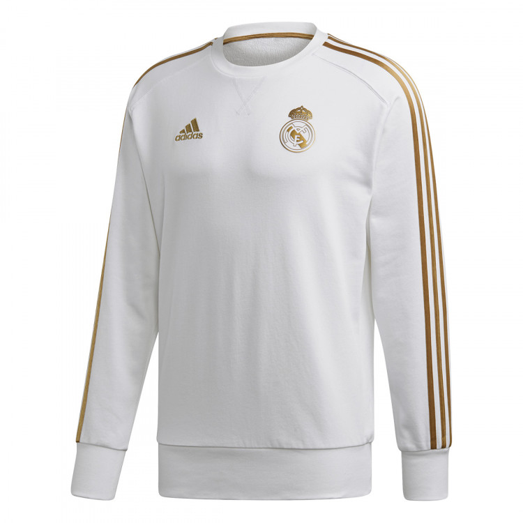 real madrid jersey white gold