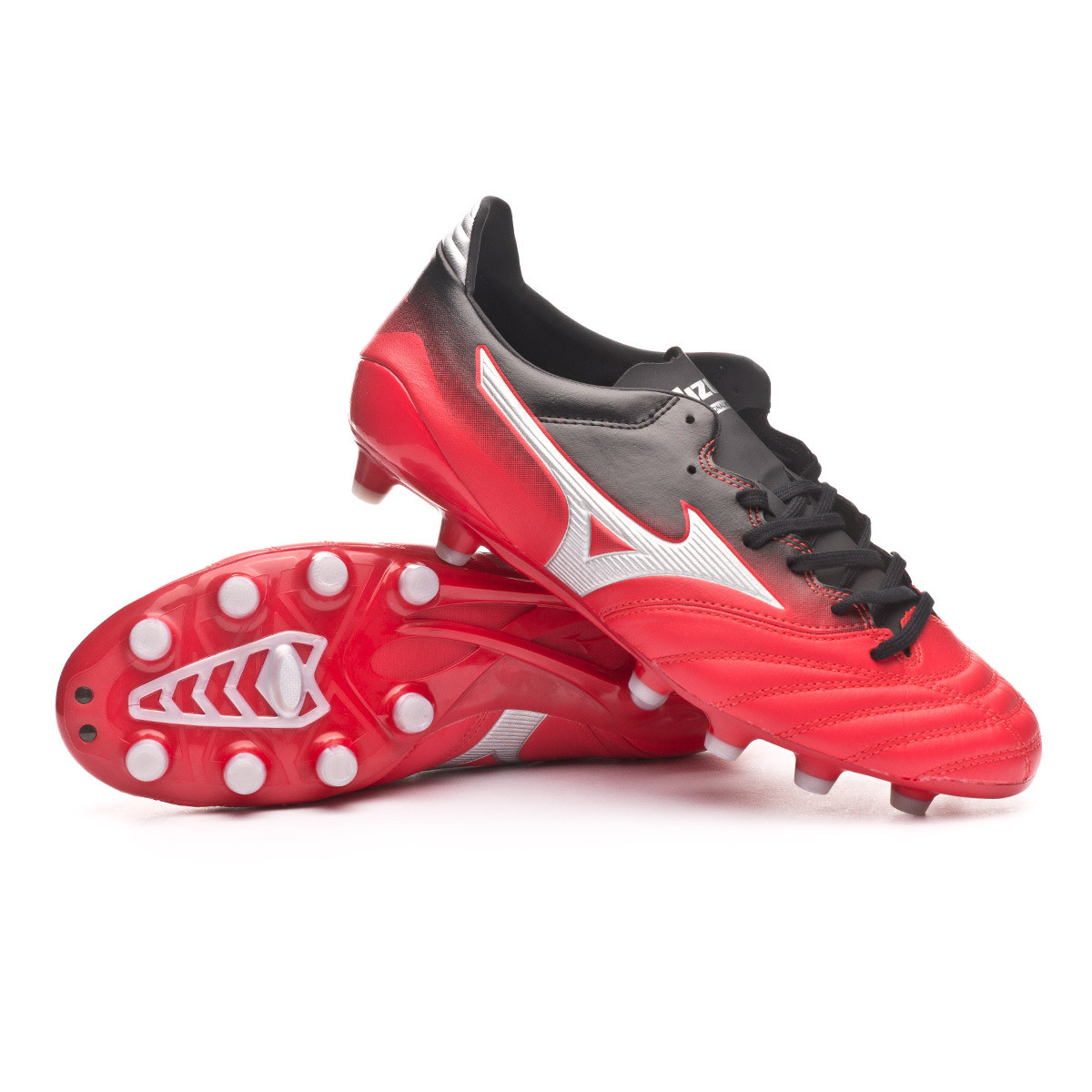 red mizuno rugby boots