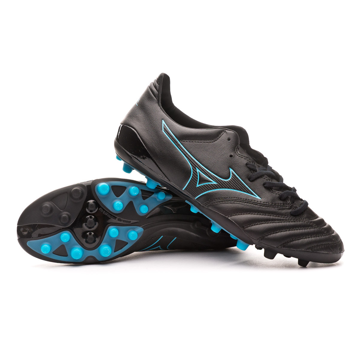 Football Boots Mizuno Morelia Neo KL II AG Black-Blue atoll - Football  store Fútbol Emotion