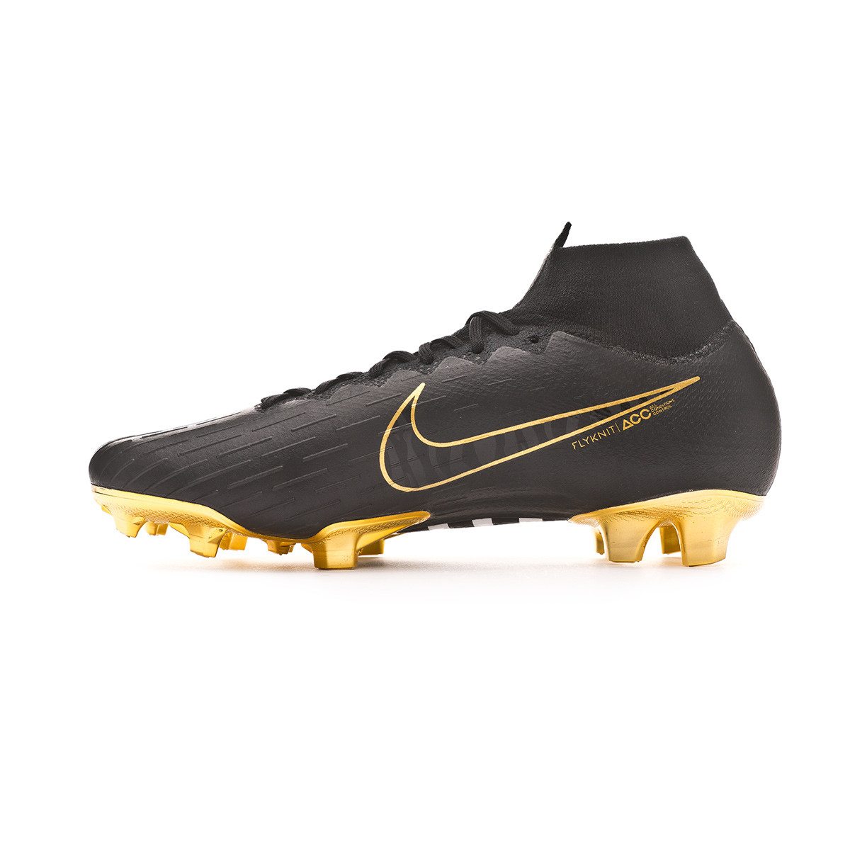 Football Boots Nike Mercurial Superfly VI Elite CR7 Special Edition FG  Black-Metallic vivid gold - Football store Fútbol Emotion