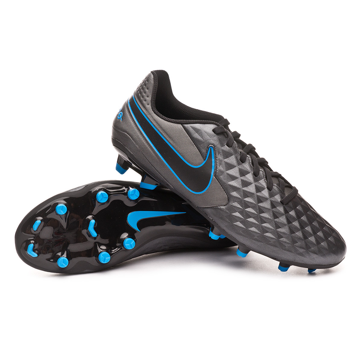 Football Boots Nike Tiempo Legend VIII Academy FG/MG Black-Blue hero -  Football store Fútbol Emotion