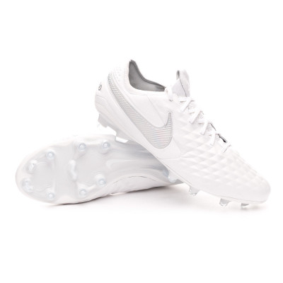 plain white football boots