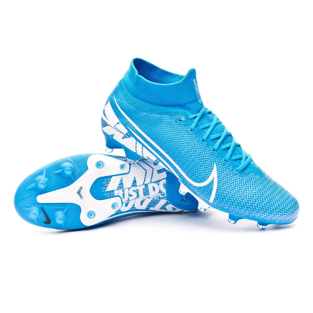 Bota de fútbol Nike Mercurial Superfly VII Pro AG-Pro Blue  hero-White-Obsidian - Tienda de fútbol Fútbol Emotion