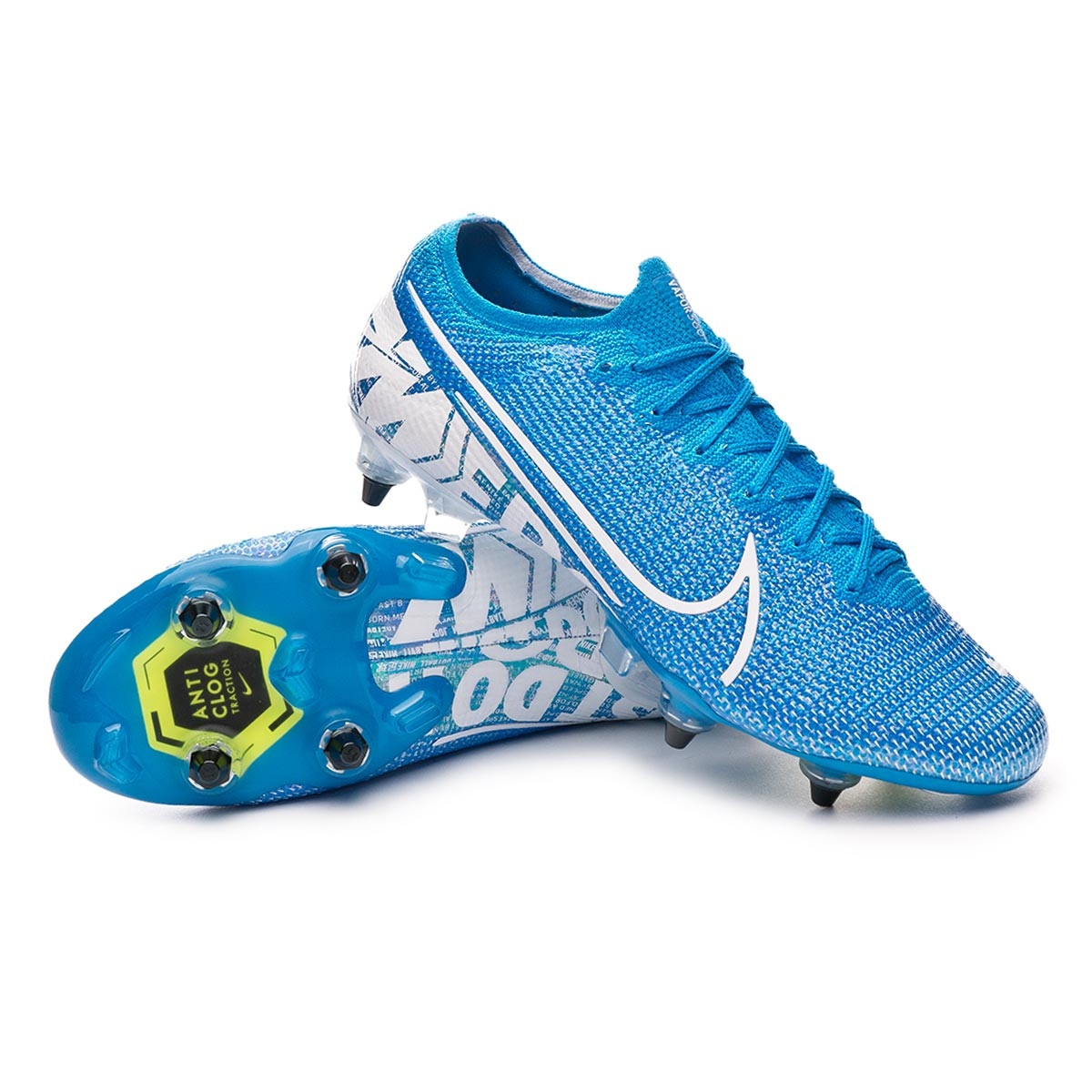 Football Boots Nike Mercurial Vapor XIII Elite ACC SG-Pro Blue  hero-White-Obsidian - Football store Fútbol Emotion