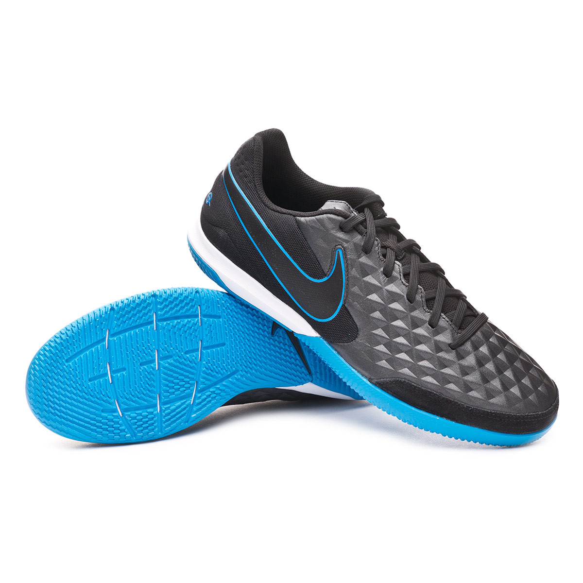 Zapatilla Nike Tiempo Legend VIII Academy IC Black-Blue hero - Tienda de  fútbol Fútbol Emotion