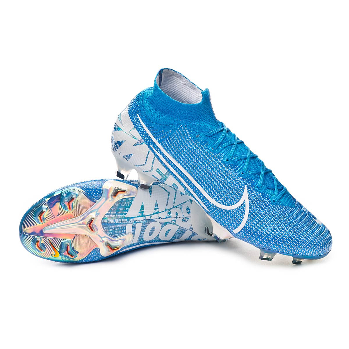 Zapatos de fútbol Nike Mercurial Superfly VII Elite FG Blue  hero-White-Volt-Obsidian - Tienda de fútbol Fútbol Emotion