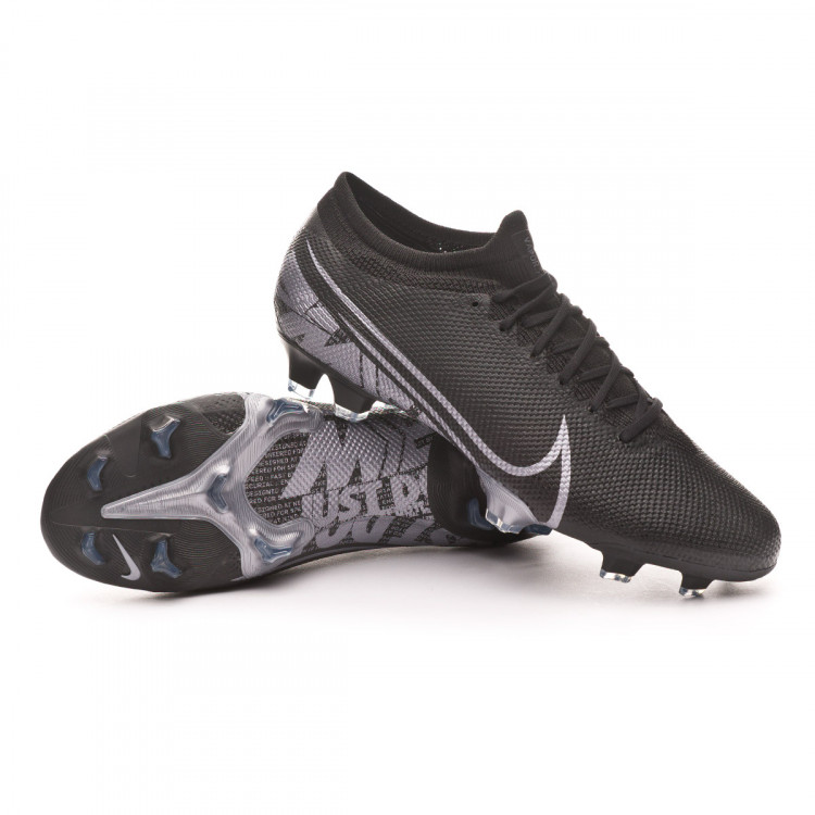 Bota de fútbol Nike Mercurial Vapor XIII Pro FG Black-Metallic cool grey -  Tienda de fútbol Fútbol Emotion