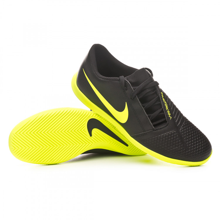 Futsal Boot Nike Phantom Venom Club IC Black-Volt - Football store Fútbol  Emotion