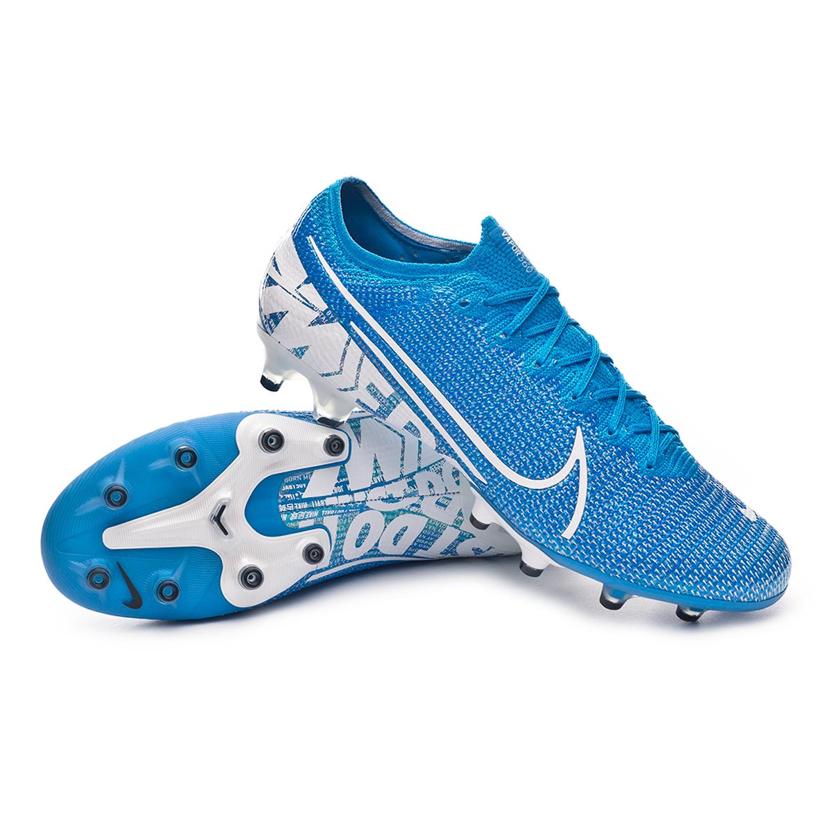 Football Boots Nike Mercurial Vapor XIII Elite AG-Pro Blue  hero-White-Volt-Obsidian - Football store Fútbol Emotion