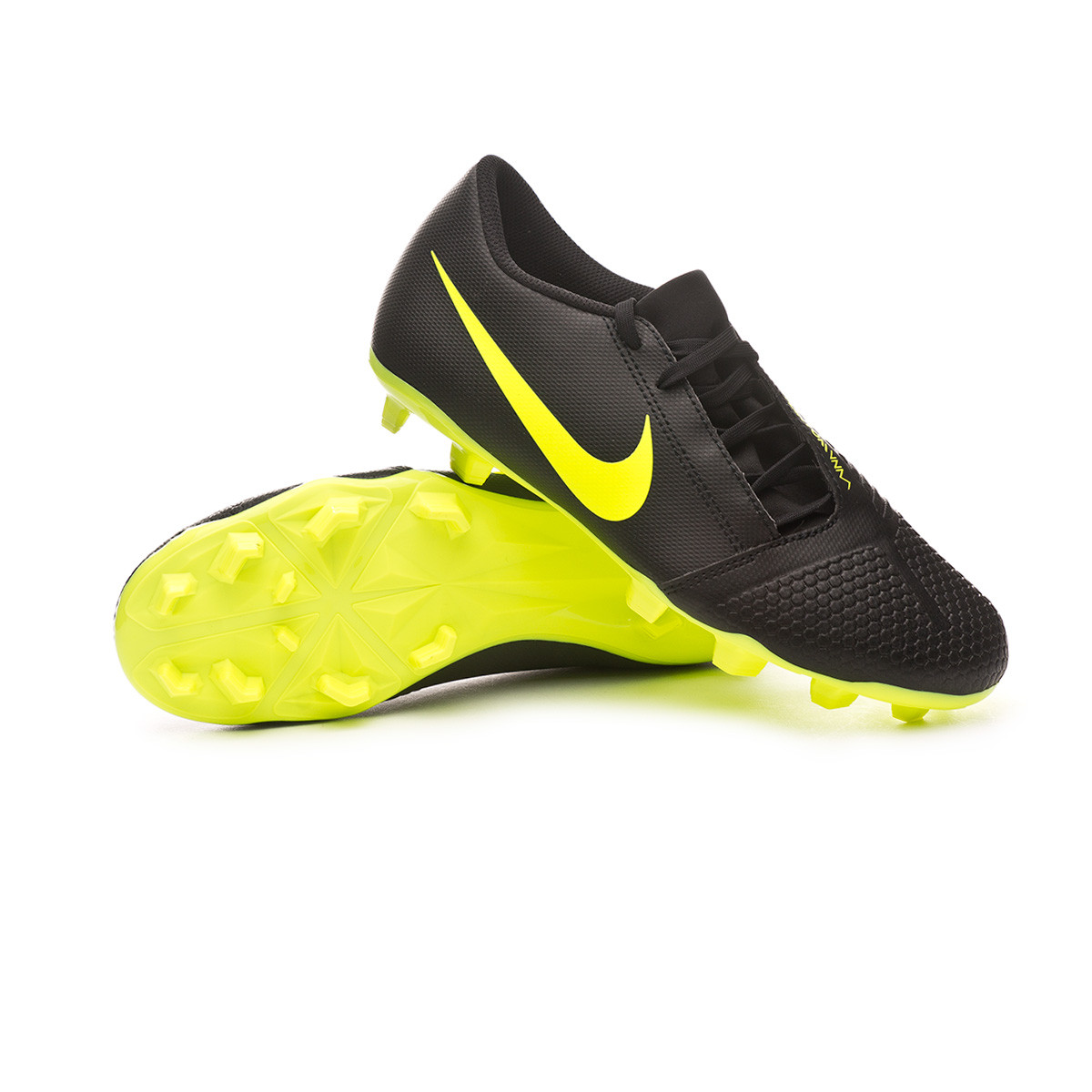 Football Boots Nike Phantom Venom Club FG Black-Volt - Football store  Fútbol Emotion