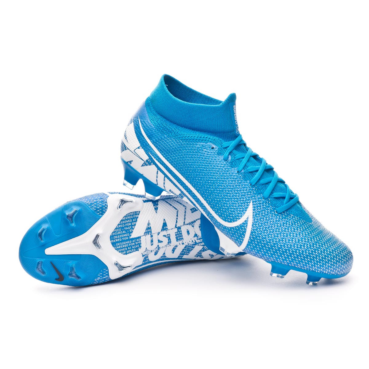 Zapatos de fútbol Nike Mercurial Superfly VII Pro FG Blue  hero-White-Obsidian - Tienda de fútbol Fútbol Emotion