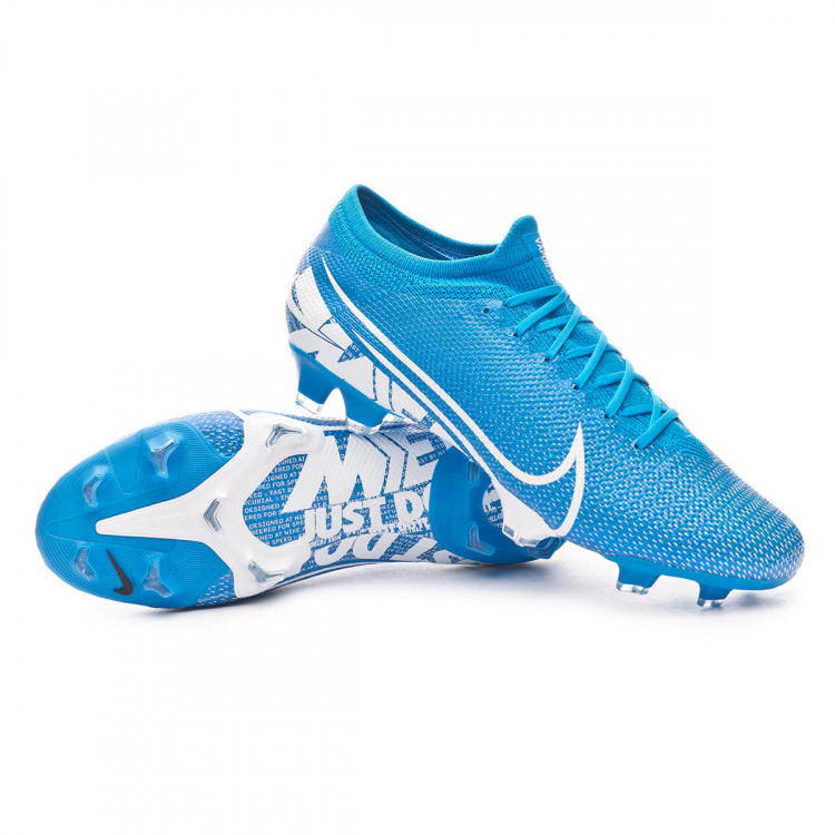 Nike Vapor 13 Academy MDS TF Turf Soccer Shoes Blue.