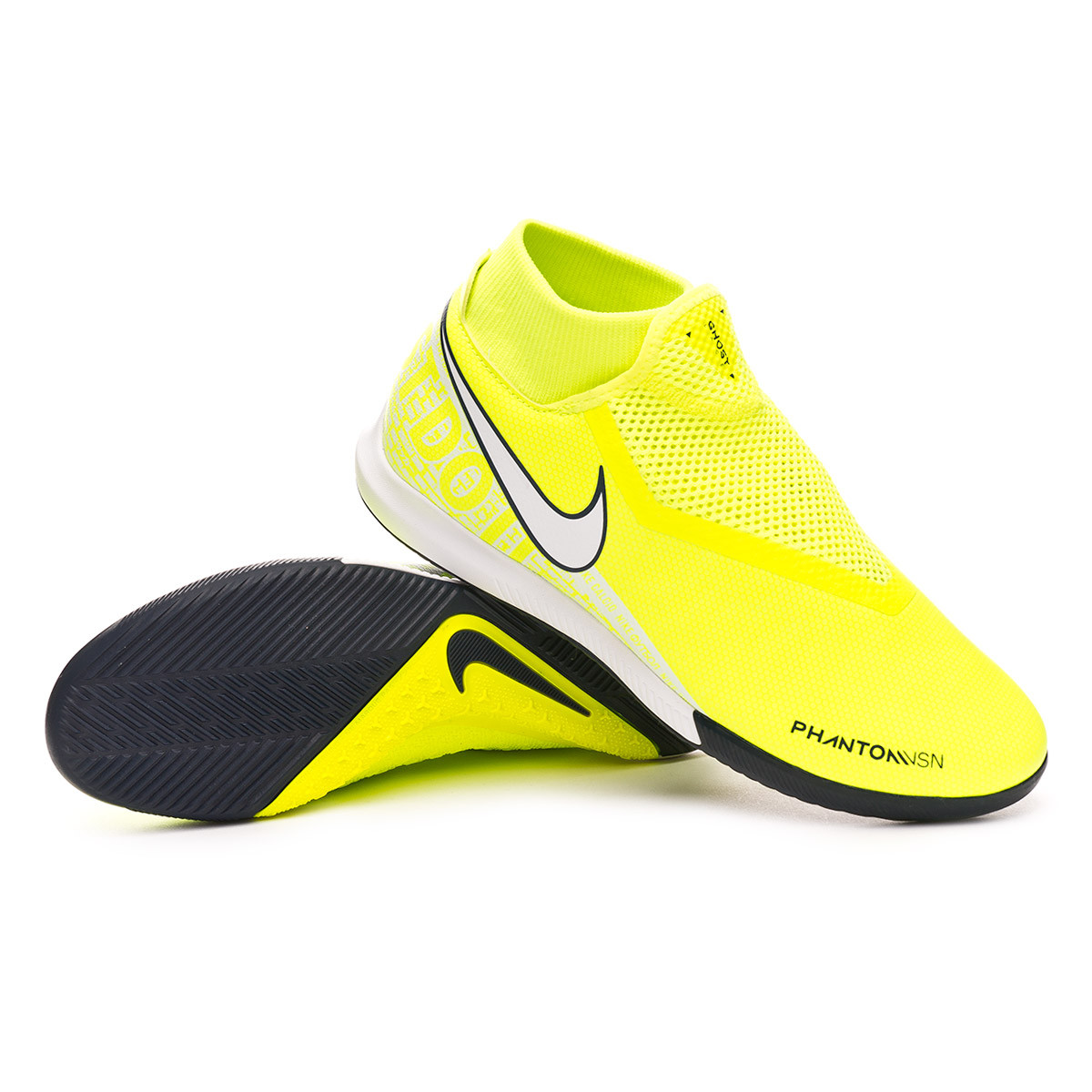 Futsal Boot Nike Phantom Vision Academy DF IC Volt-White - Football store  Fútbol Emotion