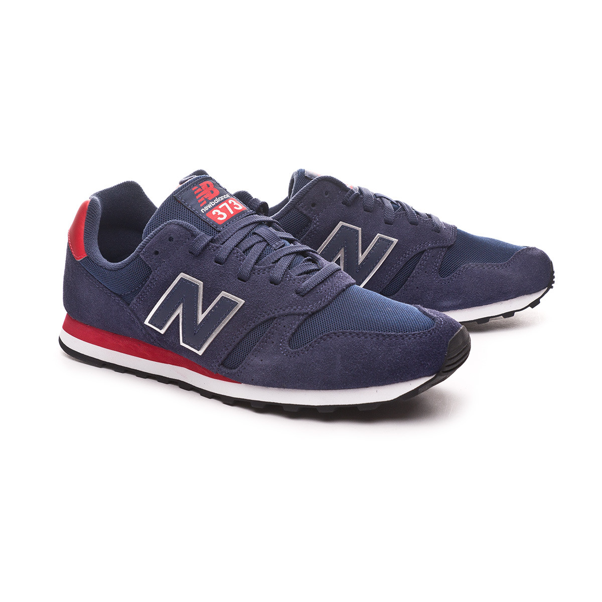ladies red new balance trainers