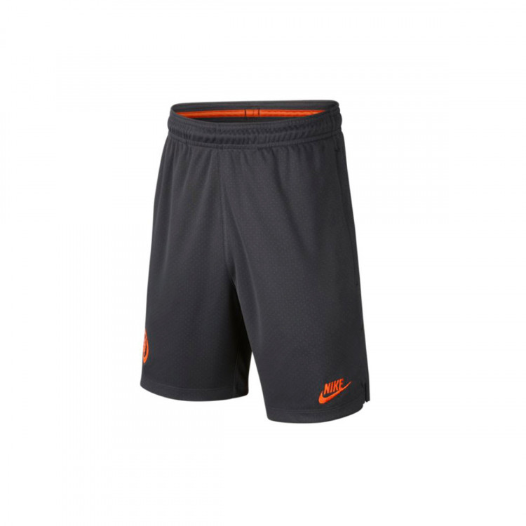 black and orange nike shorts