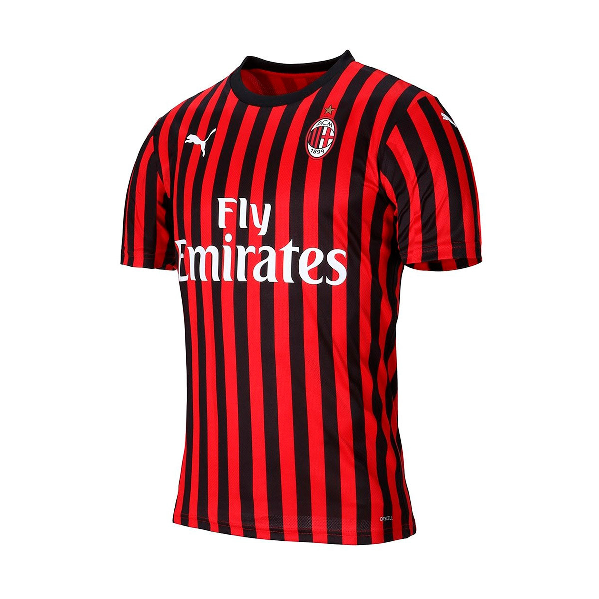 Jersey Puma AC Milan Primera Equipación 2019-2020 Tango red -Puma black -  Football store Fútbol Emotion
