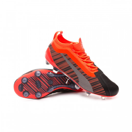 scarpe puma training bambino arancione