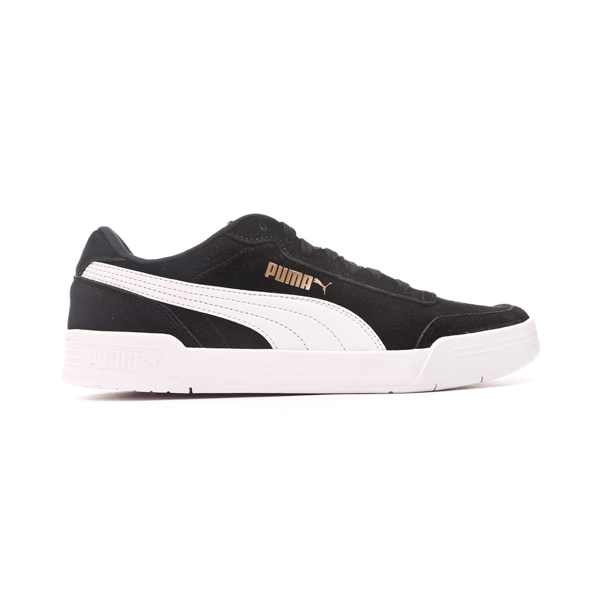black white and gold pumas