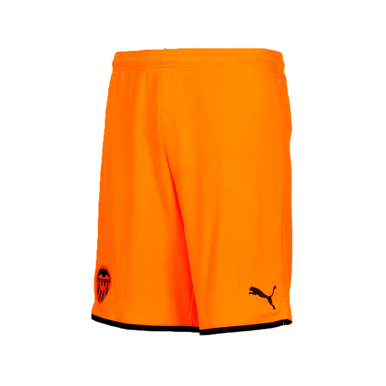 orange puma shorts