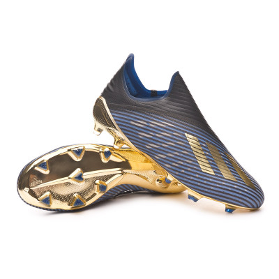 blue and gold adidas football cleats