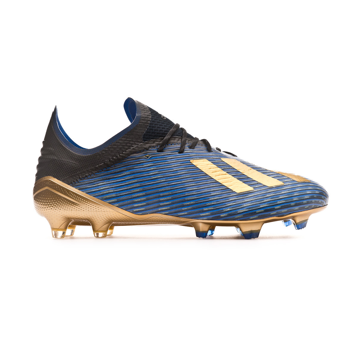 blue and gold adidas football boots