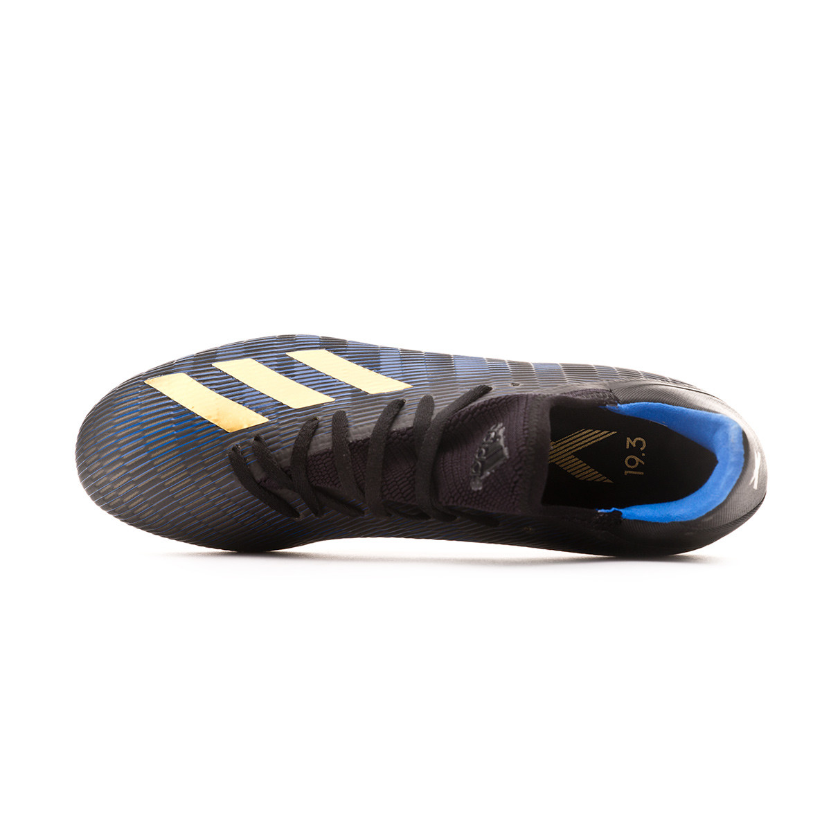 adidas x 19.1 fg core black gold metallic blue