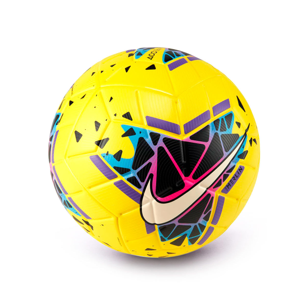 Ball Nike Merlin 2019-2020 Yellow-Black-Purple-White - Football store  Fútbol Emotion