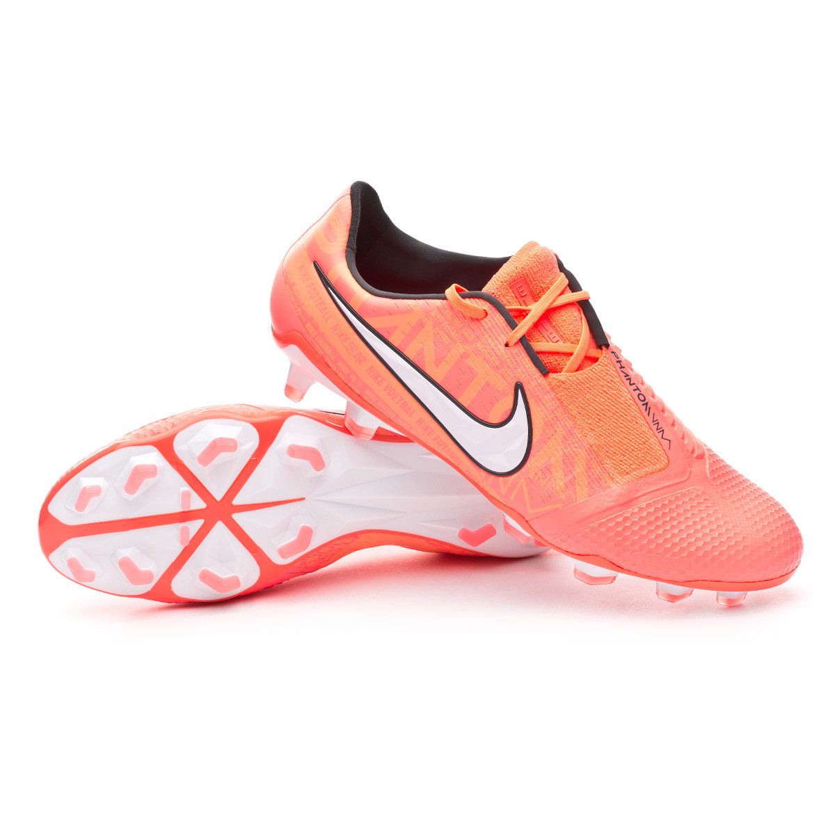 Football Boots Nike Phantom Venom Elite FG Bright mango-White-Orange pulse  - Fútbol Emotion