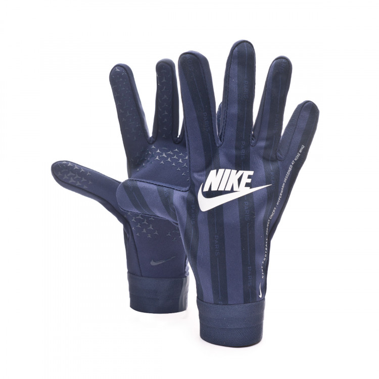 nike navy football gloves