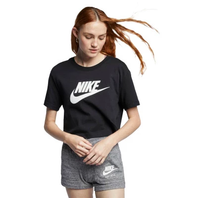 Essentials Crop Icon Futura Sportbekleidung für Frauen Trikot