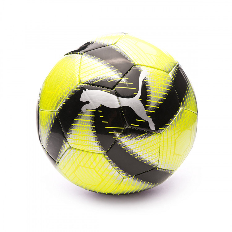 black puma soccer ball