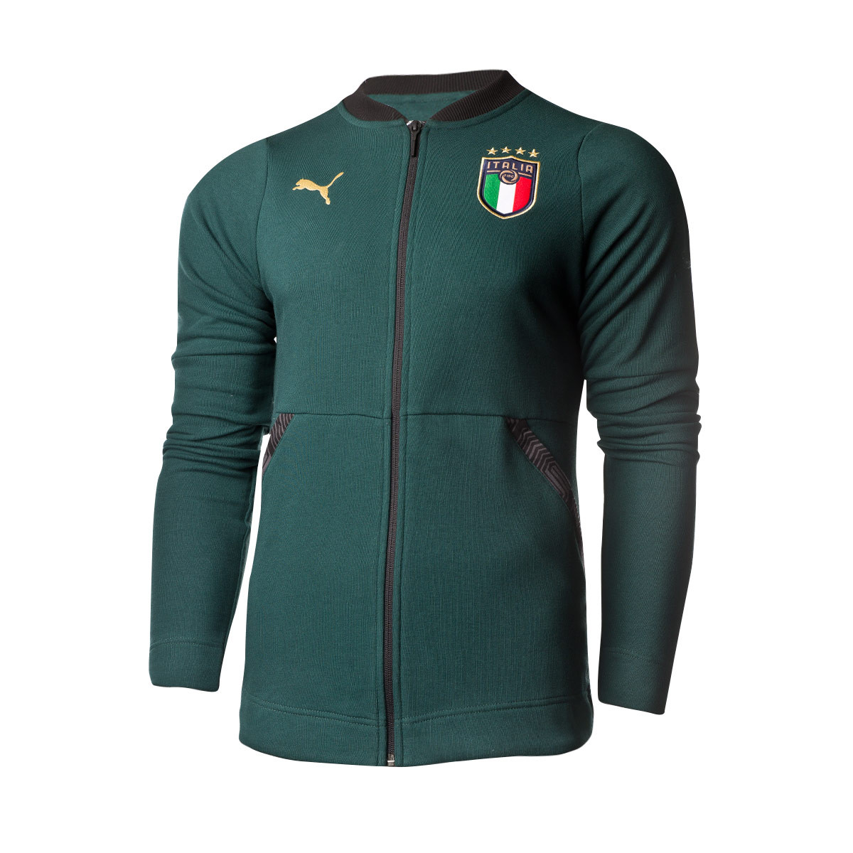 Jacket Puma Italia 2019-2020 Ponderosa Pine-Peacoat - Football store Fútbol  Emotion