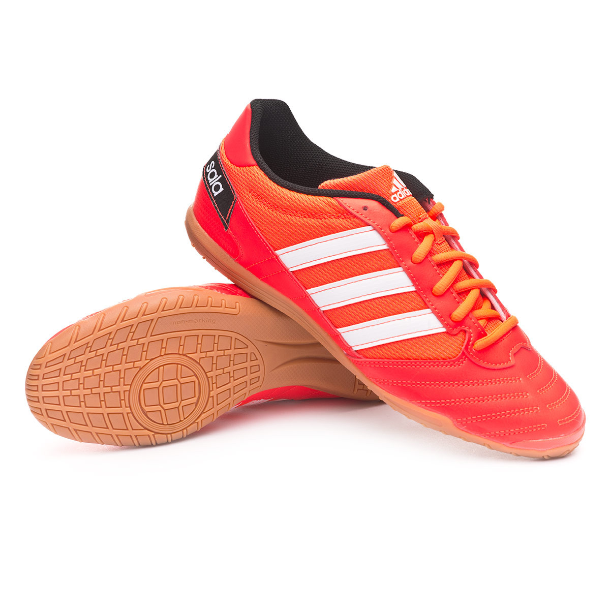 Futsal Boot adidas Super Sala Solar red-White-Core black - Football store  Fútbol Emotion