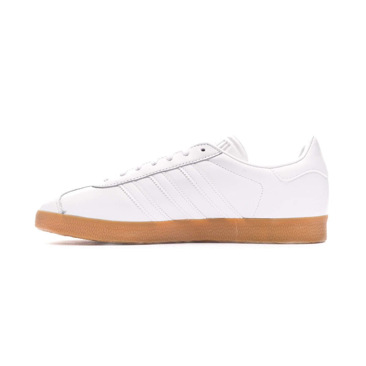 adidas gazelle white and gum