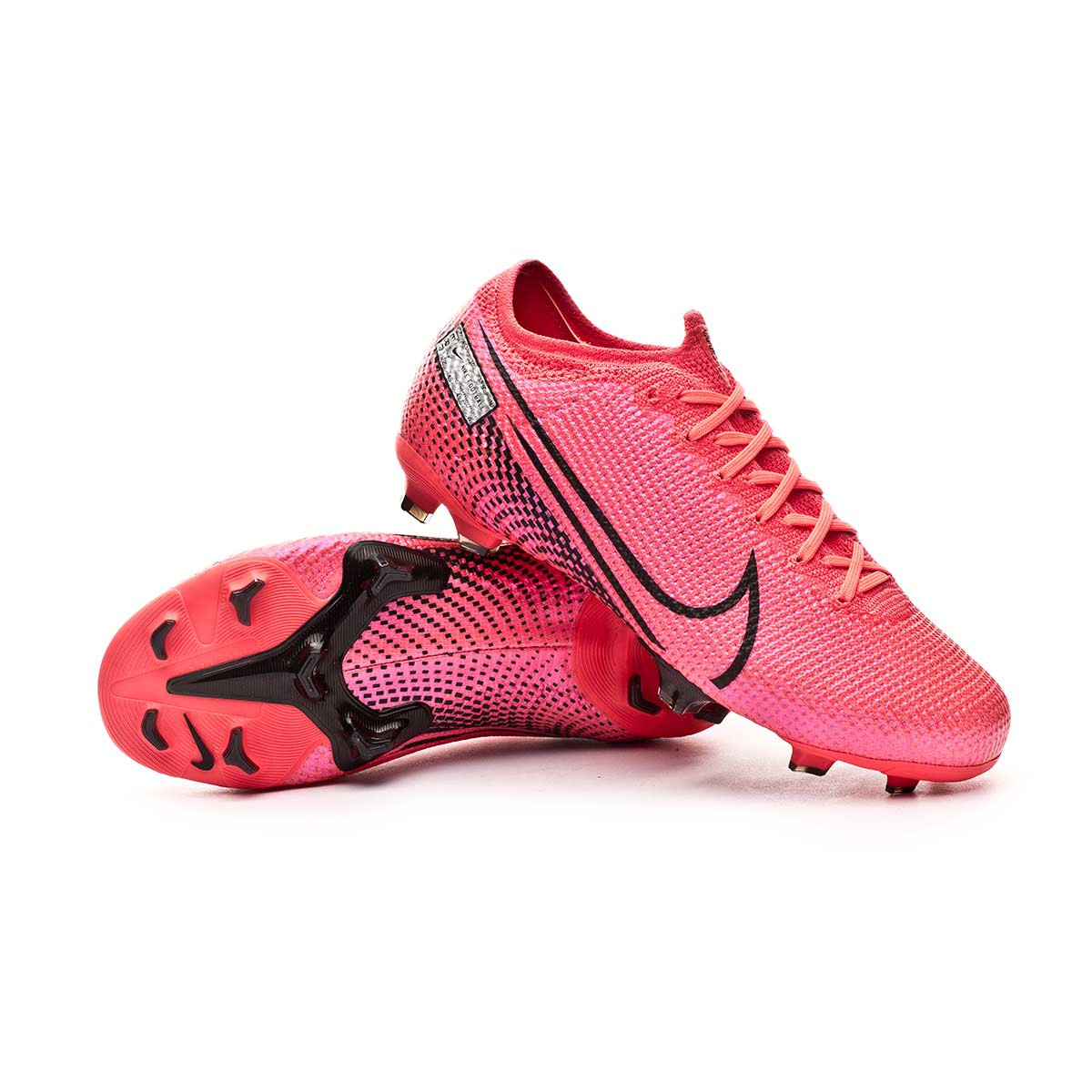 Football Boots Nike Mercurial Vapor XIII Elite FG Niño Laser crimson-Black  - Football store Fútbol Emotion