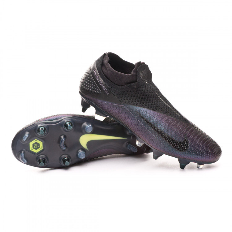 Nike Phantom VSN Club DF FG Soccer Cleats Mens 9.5 Black