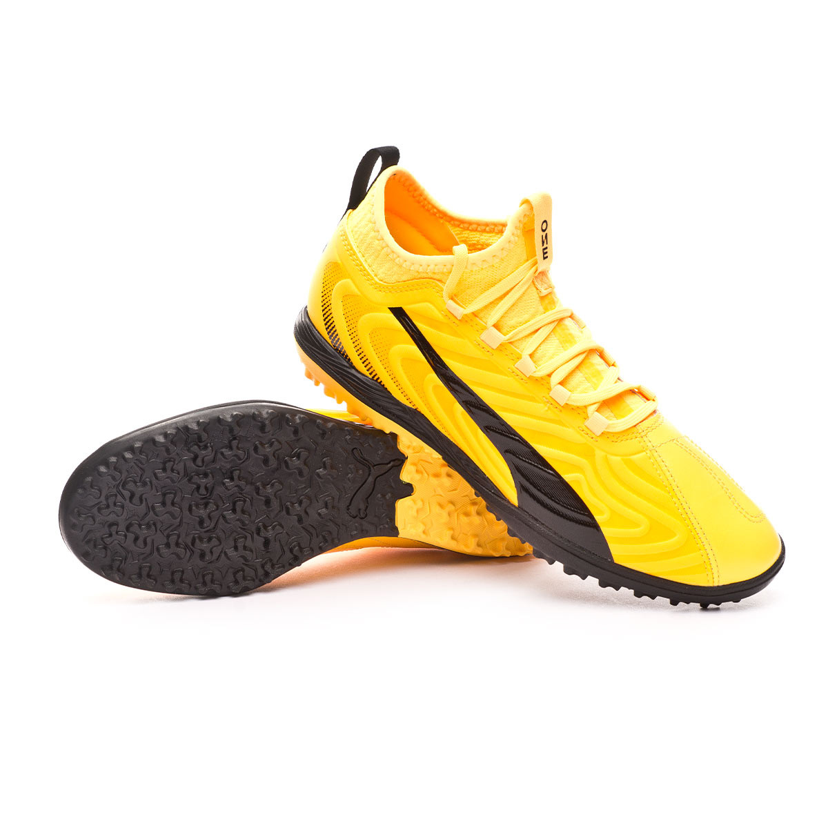 yellow turf shoes