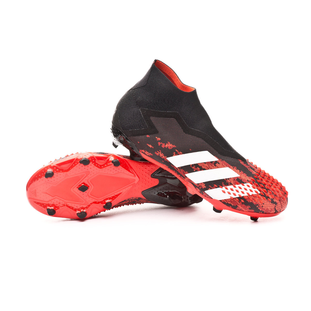 Bota de fútbol adidas Predator 20+ FG Niño Core black-White-Active red -  Tienda de fútbol Fútbol Emotion