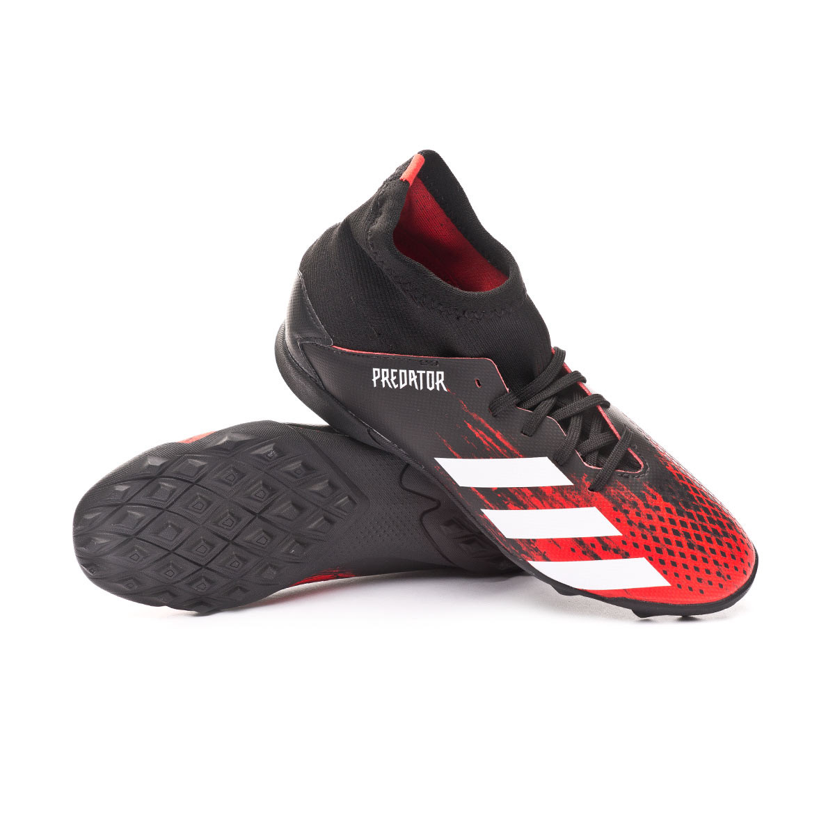 Zapatilla adidas Predator 20.3 Turf Niño Black-White-Active red - Tienda de  fútbol Fútbol Emotion