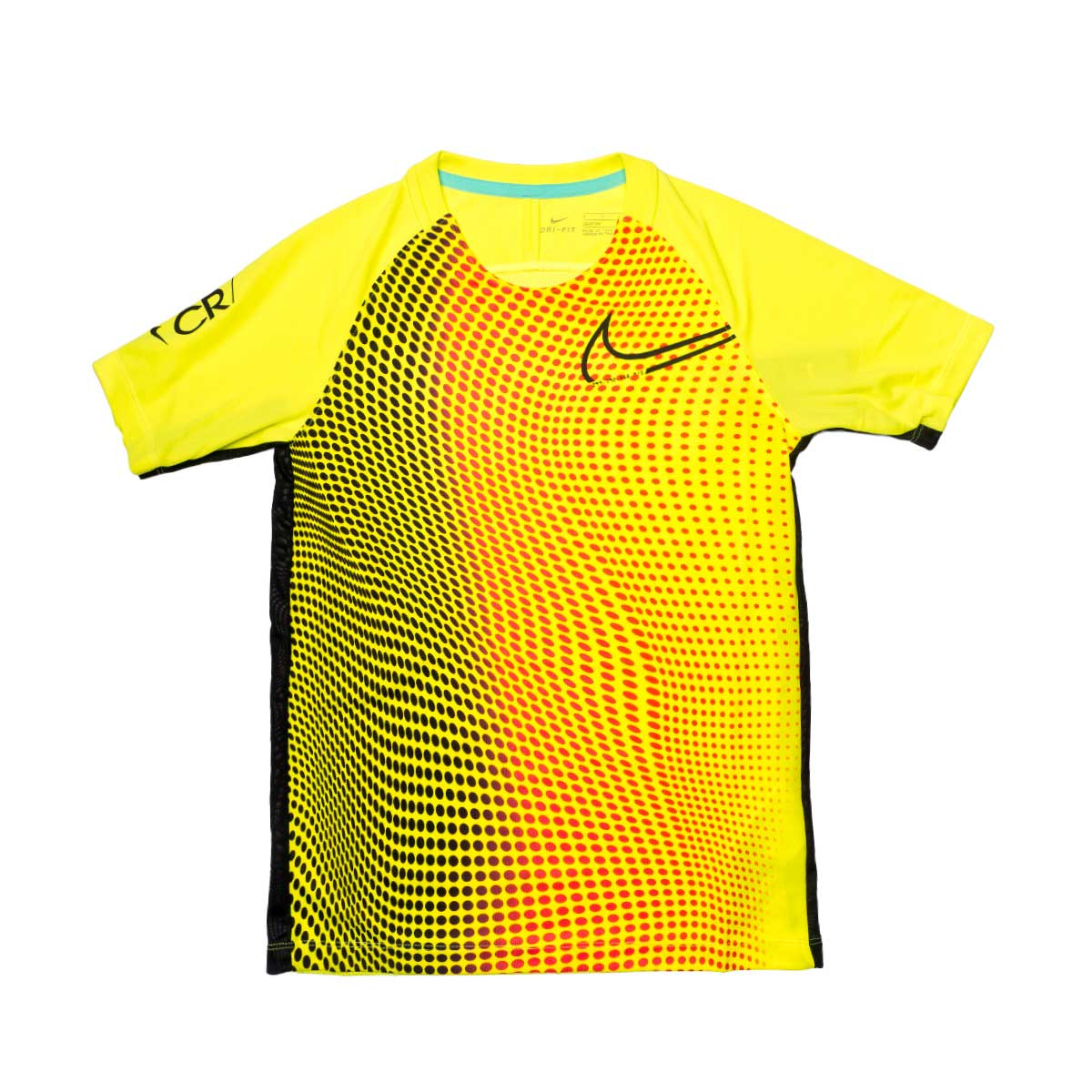 Camiseta Nike Dri-FIT CR7 Niño Lemon venom-Black - Tienda de fútbol Fútbol  Emotion