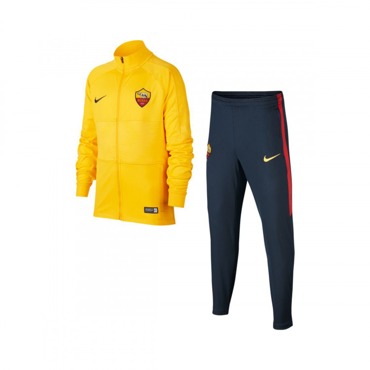 Tuta Nike AS Roma Dry Srike 2019-2020 Bambino University gold-Dark 