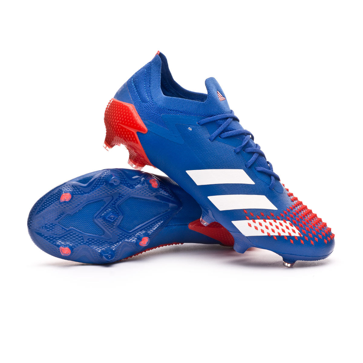 blue adidas predator football boots