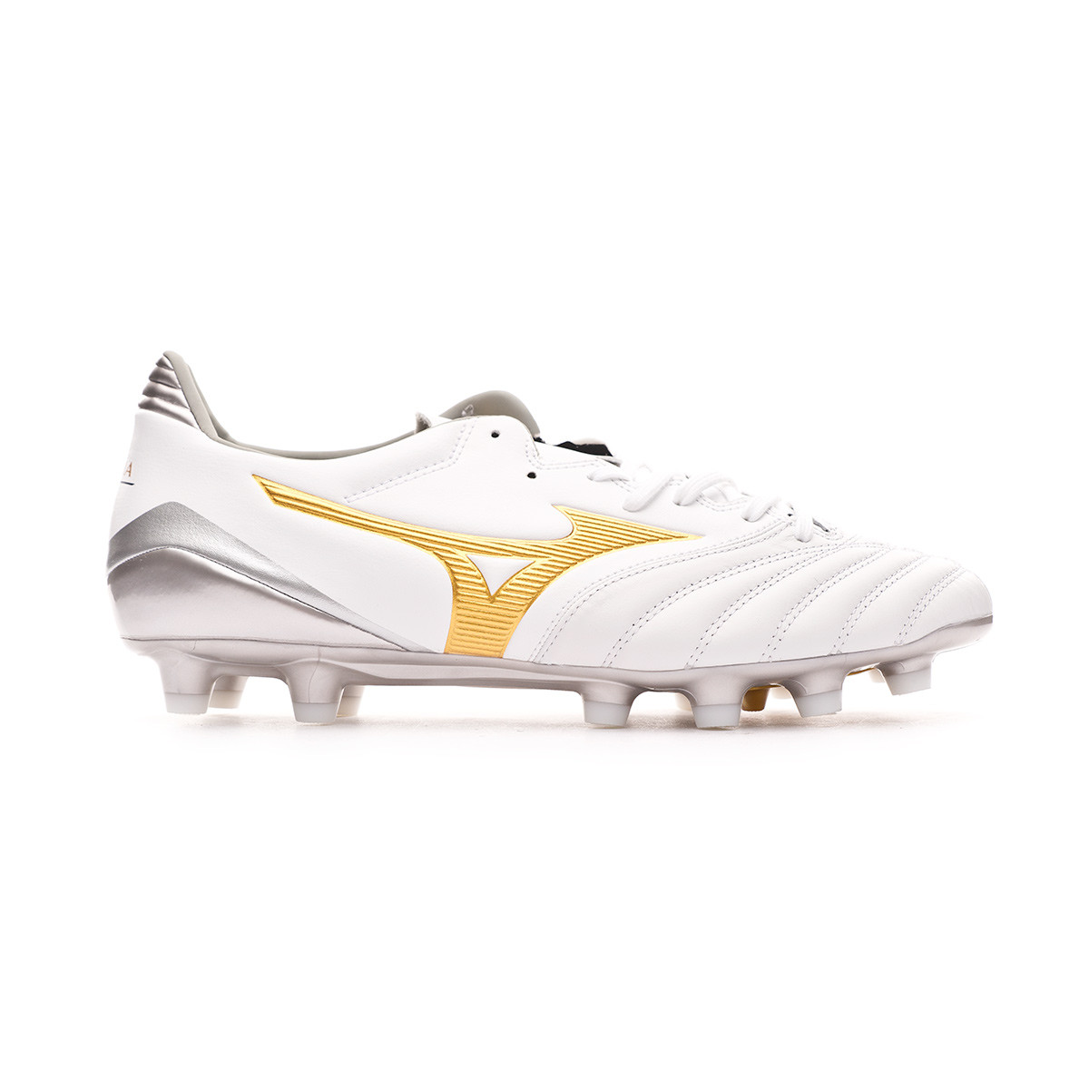 Football Boots Mizuno Morelia Neo II KL MD White-Gold - Football store  Fútbol Emotion