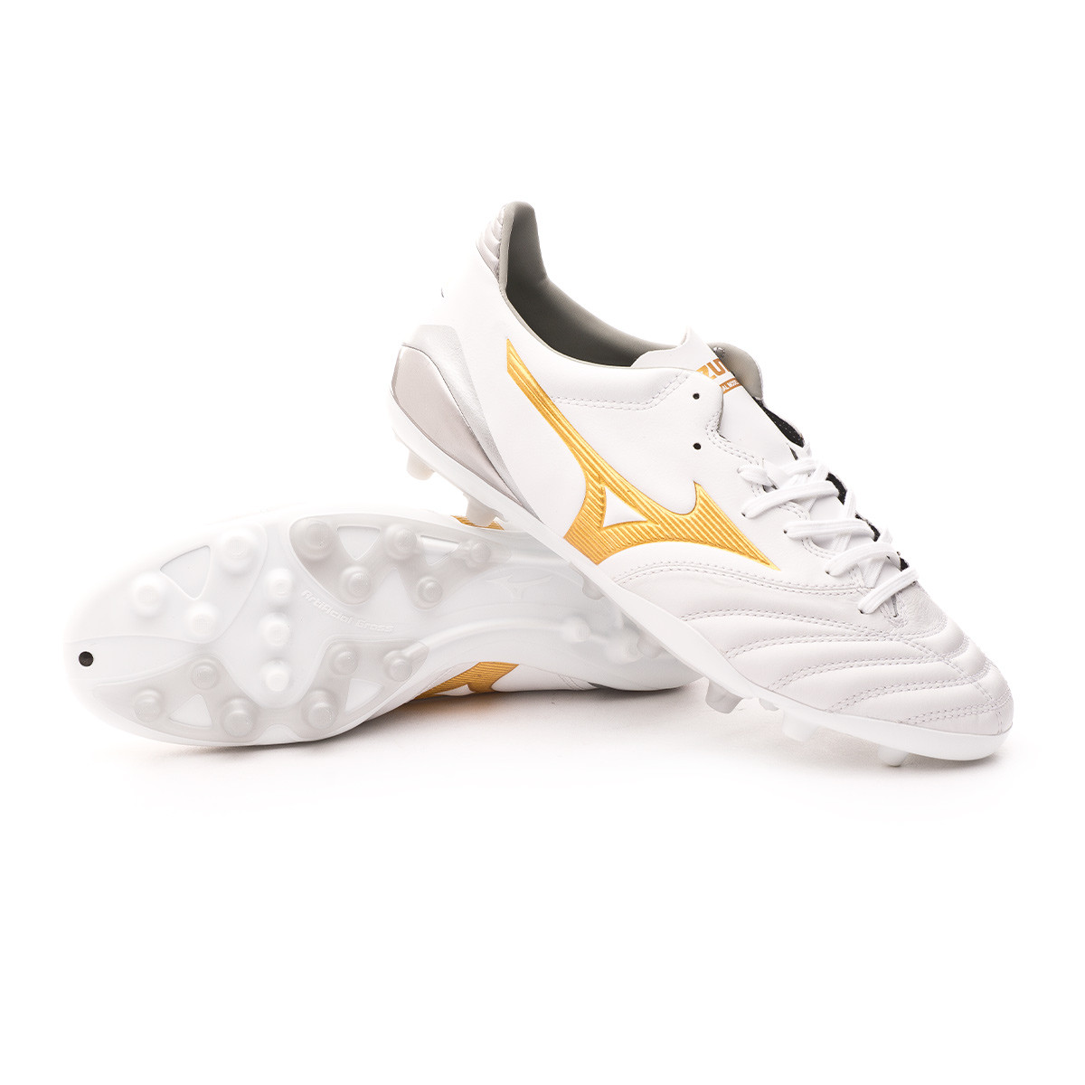 Football Boots Mizuno Morelia Neo II KL AG White-Gold - Football store  Fútbol Emotion