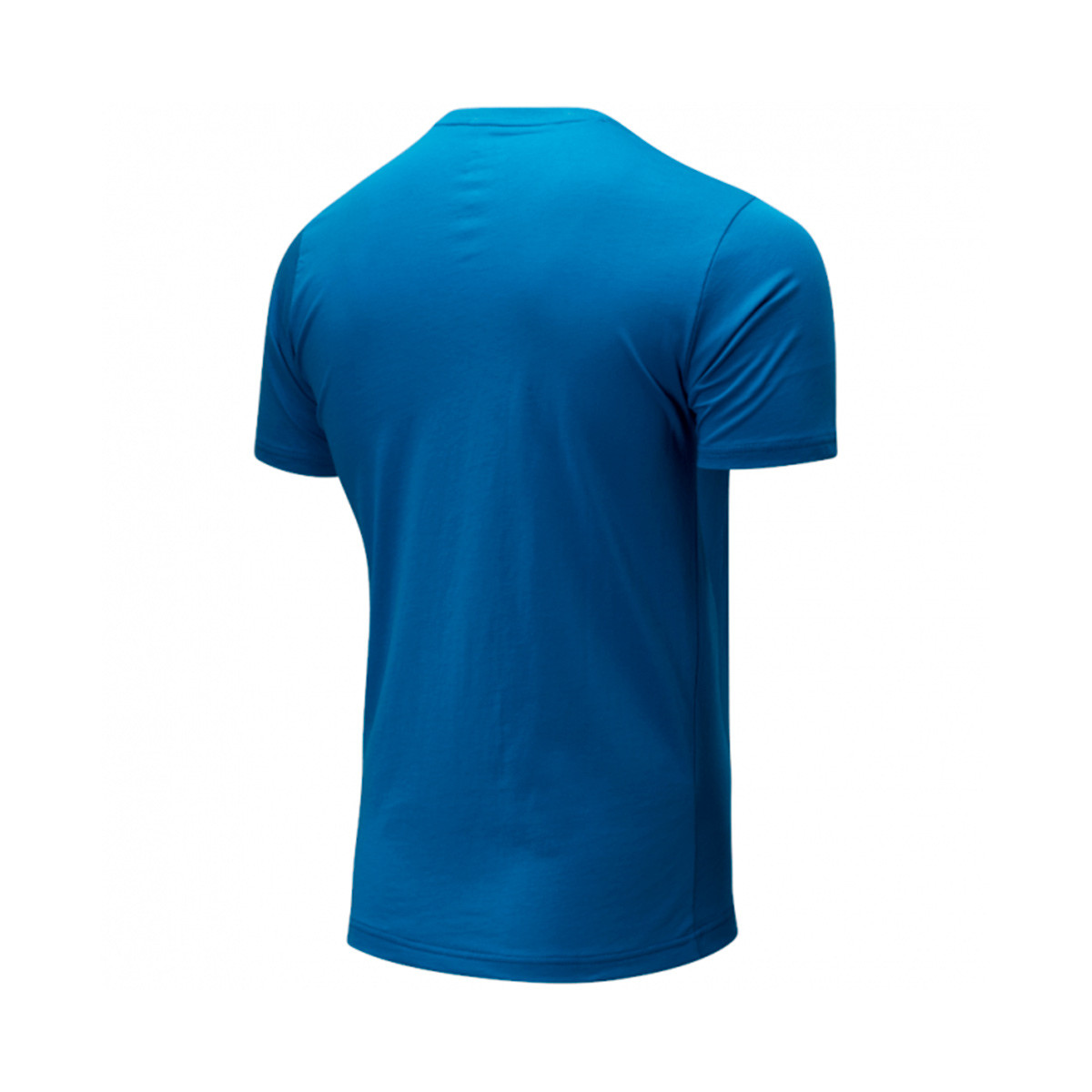 Camiseta New Balance Essentials Stacked Logo Blue - Fútbol ...